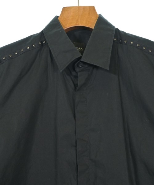 HUGO BOSS（ヒューゴボス）カジュアルシャツ 黒 サイズ:S メンズ/2200667876071