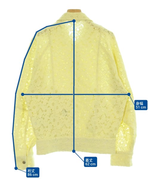 HUGO BOSS（ヒューゴボス）ブルゾン 黄 サイズ:36(XS位) レディース/2200668686198