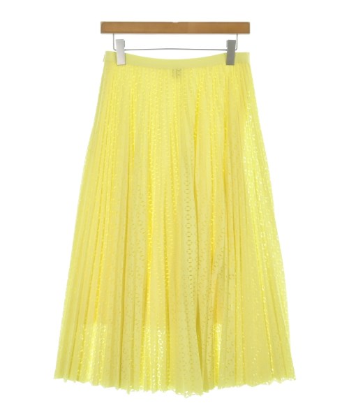 HUGO BOSS（ヒューゴボス）ロング・マキシ丈スカート 黄 サイズ:38(S位) レディース/2200668686204