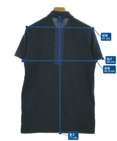 HUGO BOSS（ヒューゴボス）ポロシャツ 紺 サイズ:M メンズ/2200666469236
