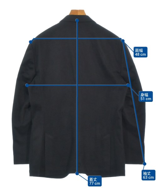 HUGO BOSS（ヒューゴボス）テーラードジャケット 黒 サイズ:50(XL位) メンズ/2200669933024