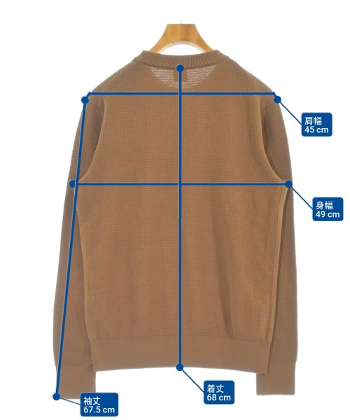 HUGO BOSS（ヒューゴボス）ニット・セーター 茶 サイズ:M メンズ/2200663236237