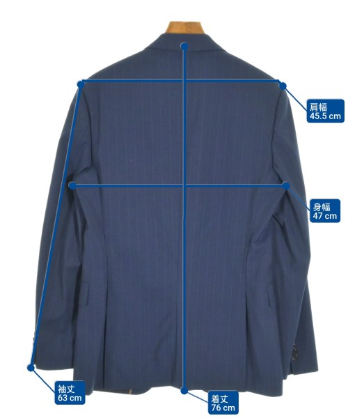 HUGO BOSS（ヒューゴボス）ビジネス 紺 サイズ:48/48(L位) メンズ/2200663236336