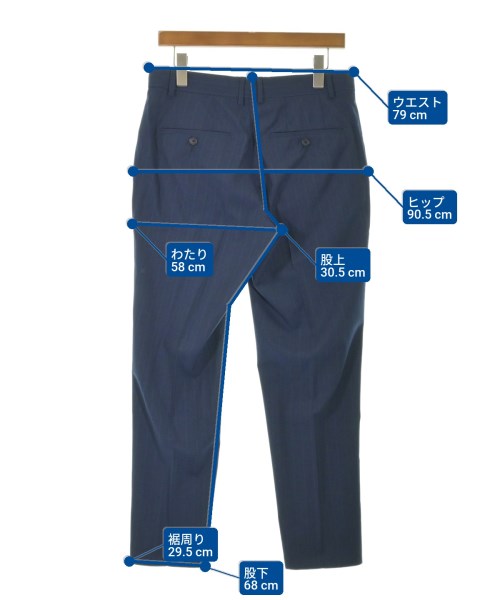 HUGO BOSS（ヒューゴボス）ビジネス 紺 サイズ:48/48(L位) メンズ/2200663236336