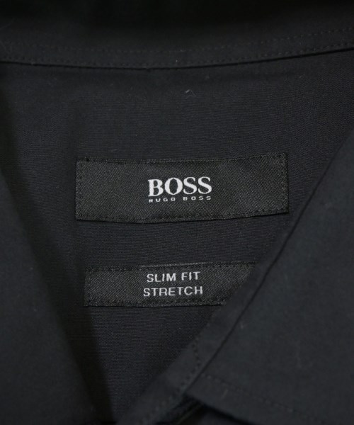 HUGO BOSS（ヒューゴボス）カジュアルシャツ 黒 サイズ:45(XXL位) メンズ/2200671637057