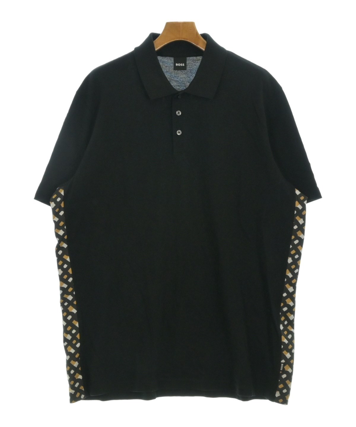 HUGO BOSS ポロシャツ XXL HUGO BOSS（ヒューゴボス）ポロシャツ 黒 サイズ:XXXL メンズ