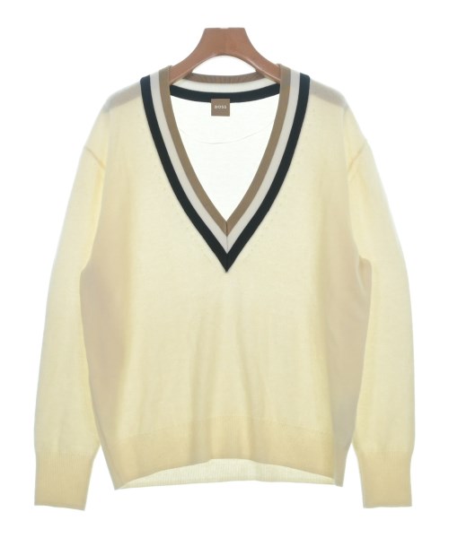 HUGO BOSS(ヒューゴボス)ニット・セーター 黄 サイズ:S/2200672229039