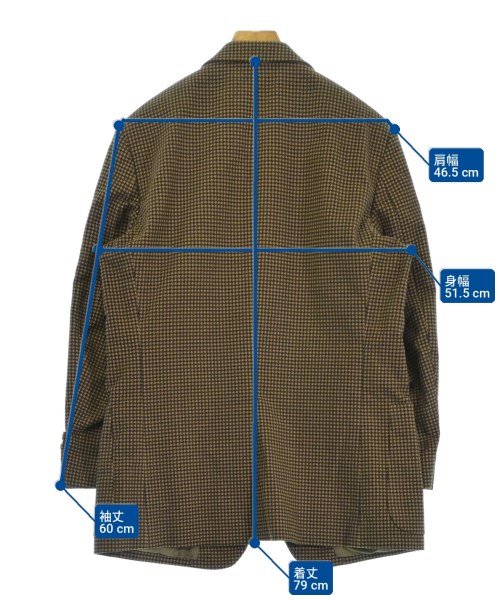 HUGO BOSS（ヒューゴボス）ジャケット 茶 サイズ:48(L位) メンズ/2200721040196