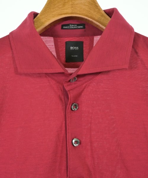 HUGO BOSS（ヒューゴボス）ポロシャツ 赤 サイズ:L メンズ/2200736063012
