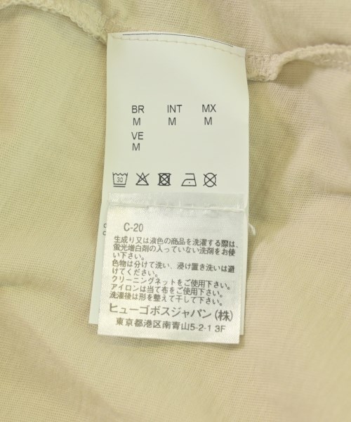 HUGO BOSS（ヒューゴボス）Tシャツ・カットソー ベージュ サイズ:M メンズ/2200721048116