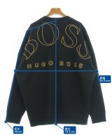 HUGO BOSS（ヒューゴボス）スウェット 黒 サイズ:L メンズ/2200723780069