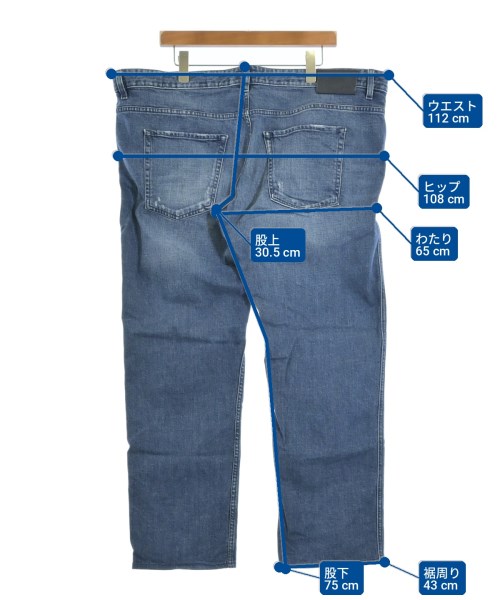 HUGO BOSS（ヒューゴボス）デニムパンツ 青 サイズ:42(XXL位) メンズ/2200723780083