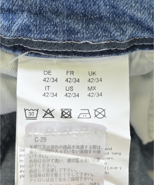 HUGO BOSS（ヒューゴボス）デニムパンツ 青 サイズ:42(XXL位) メンズ/2200723780120