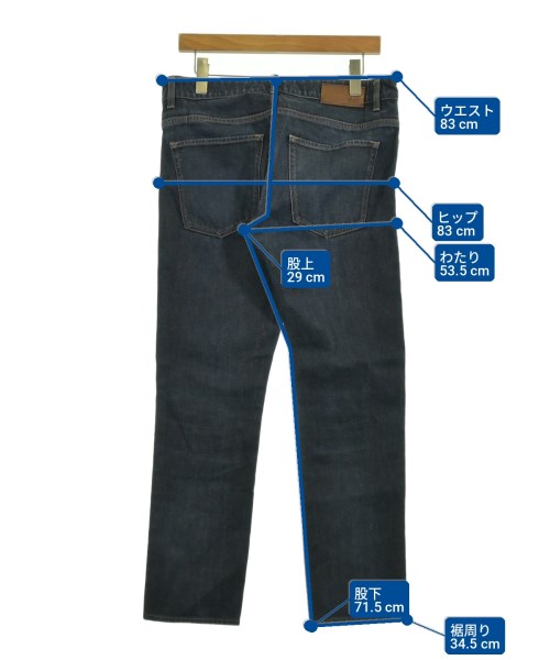 HUGO BOSS（ヒューゴボス）デニムパンツ 紺 サイズ:31(M位) メンズ/2200723496236