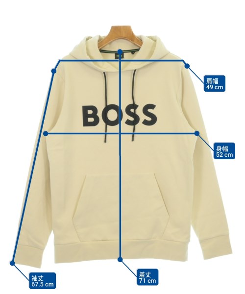 HUGO BOSS（ヒューゴボス）パーカー ベージュ サイズ:M メンズ/2200725794026