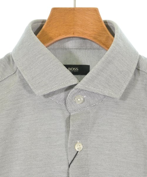 HUGO BOSS（ヒューゴボス）カジュアルシャツ グレー サイズ:L メンズ/2200685120125