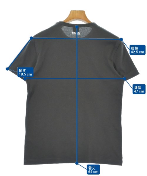 HUGO BOSS（ヒューゴボス）Tシャツ・カットソー グレー サイズ:S メンズ/2200685564035