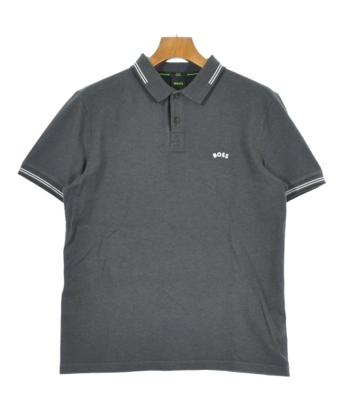 HUGO BOSS(ヒューゴボス)ポロシャツ グレー サイズ:M/2200685564059