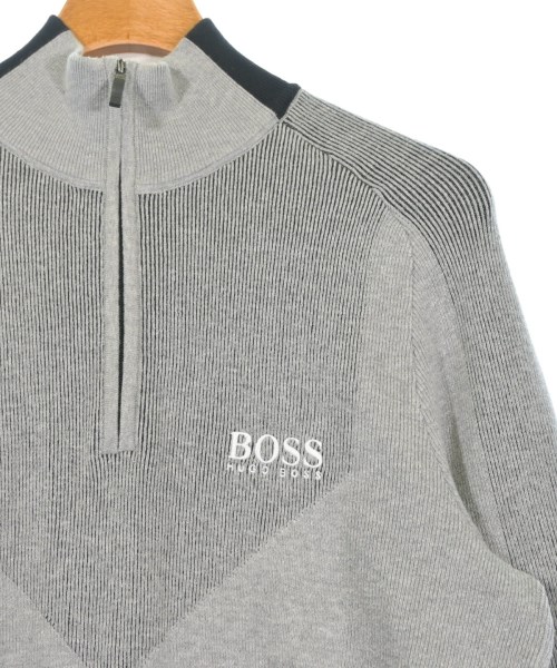 HUGO BOSS（ヒューゴボス）ニット・セーター グレー サイズ:M メンズ/2200677170107