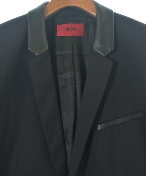 HUGO BOSS（ヒューゴボス）ジャケット 黒 サイズ:52(XXL位) メンズ/2200683261011