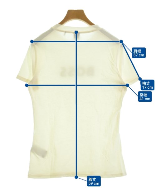 HUGO BOSS（ヒューゴボス）Tシャツ・カットソー 白 サイズ:S レディース/2200691515038