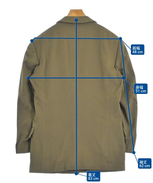 istante（イスタンテ）カジュアルジャケット カーキ サイズ:46(M位) メンズ/2200659062048