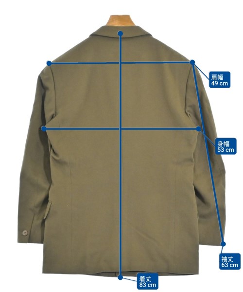 istante（イスタンテ）カジュアルジャケット カーキ サイズ:48(L位) メンズ/2200659062055