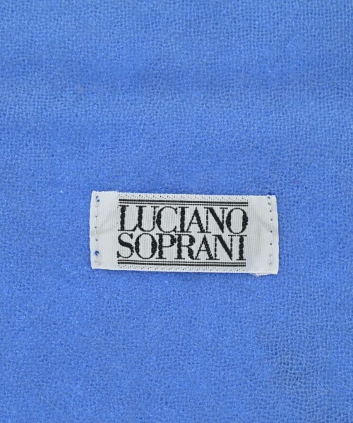 LUCIANO SOPRANI（ルチアーノソプラーニ）ストール 青 サイズ:- レディース/2200634010132