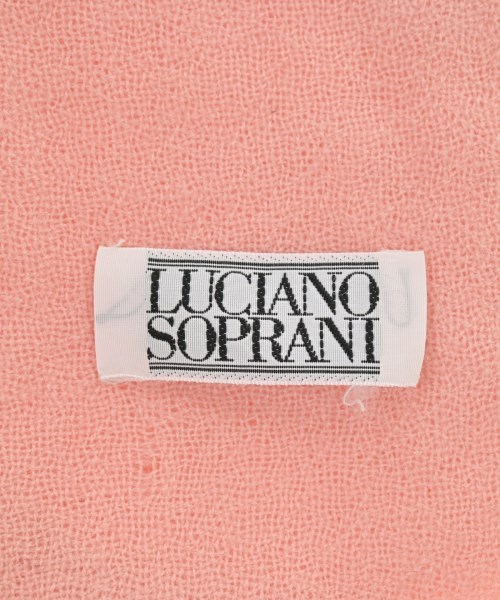 LUCIANO SOPRANI（ルチアーノソプラーニ）ストール ピンク サイズ:- レディース/2200634010149