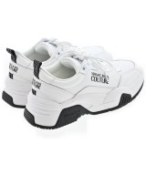 VERSACE JEANS COUTURE（ヴェルサーチジーンズ）スニーカー 白 サイズ:EU38(24.5cm位) レディース/2200708612323