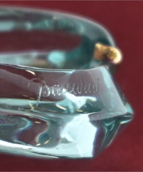 Baccarat（バカラ）リング 青 サイズ:-(13号位) メンズ/2200721854120