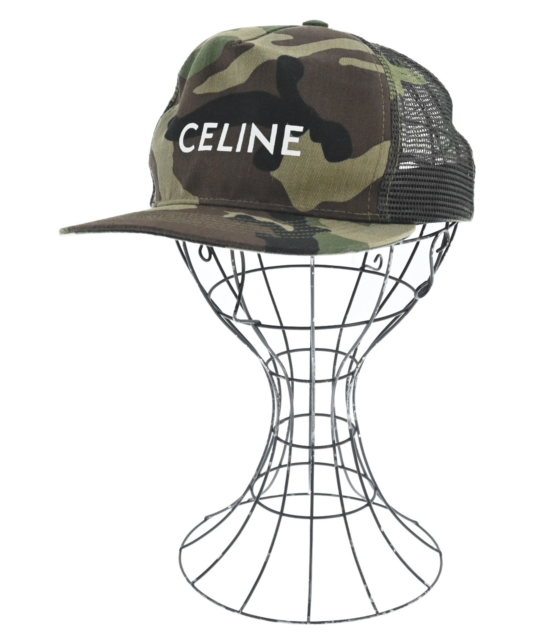 CELINE（セリーヌ）キャップ カーキ サイズ:M メンズ |【公式