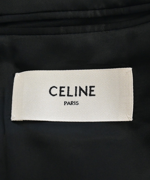 CELINE（セリーヌ）テーラードジャケット 黒 サイズ:40(S位) メンズ
