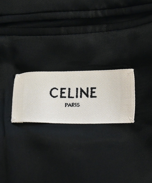 CELINE（セリーヌ）テーラードジャケット 黒 サイズ:40(S位) メンズ ...