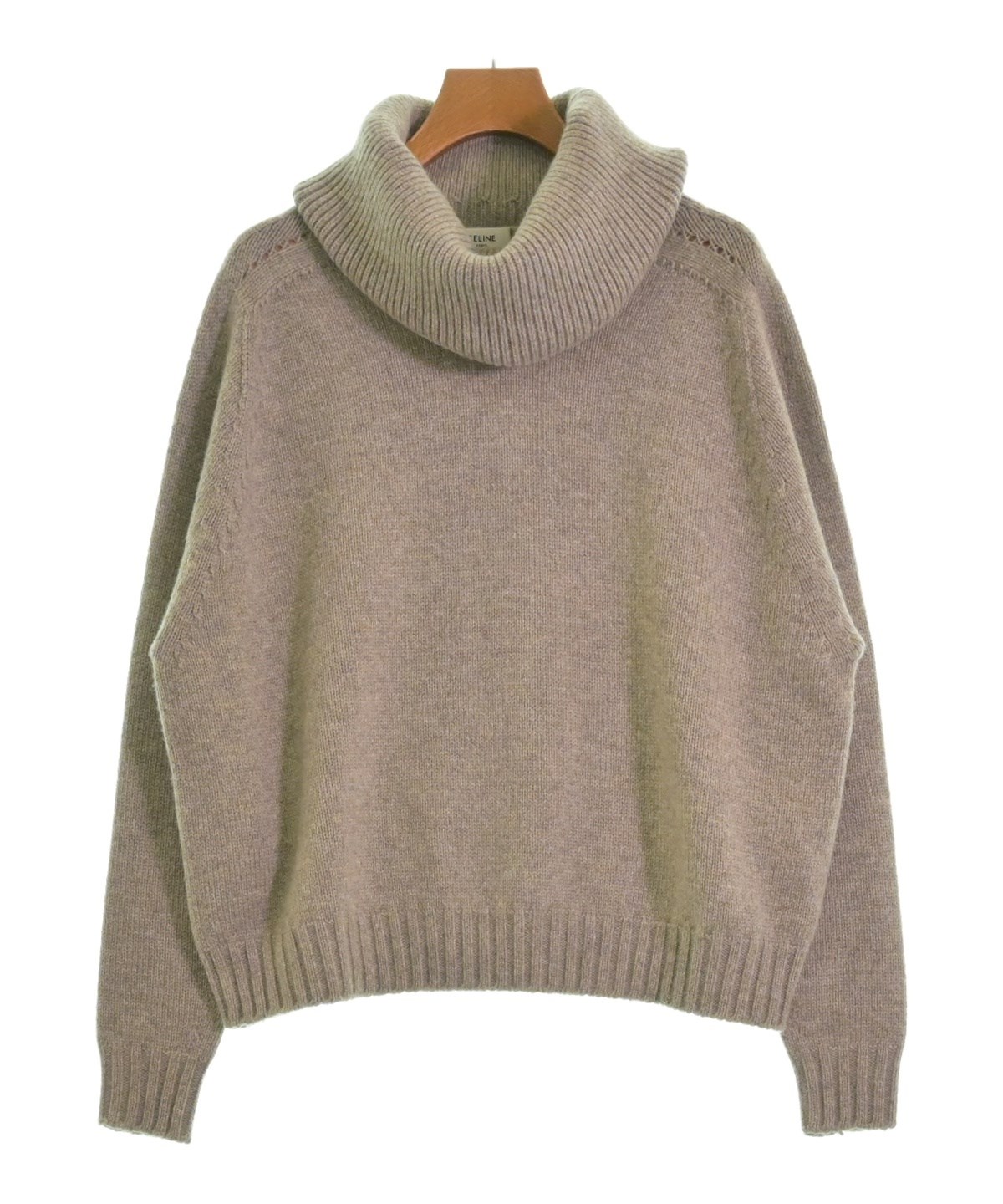 CELINE(セリーヌ)ニット・セーター ベージュ サイズ:S CELINE(セリーヌ)ニット・セーター ベージュ サイズ:S