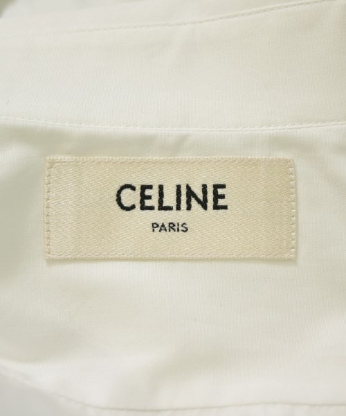CELINE（セリーヌ）ドレスシャツ 白 サイズ:38(S位) メンズ/2200516239033