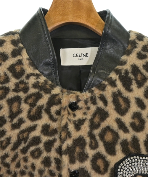 CELINE（セリーヌ）スタジャン ベージュ サイズ:48(L位) メンズ/2200518430018