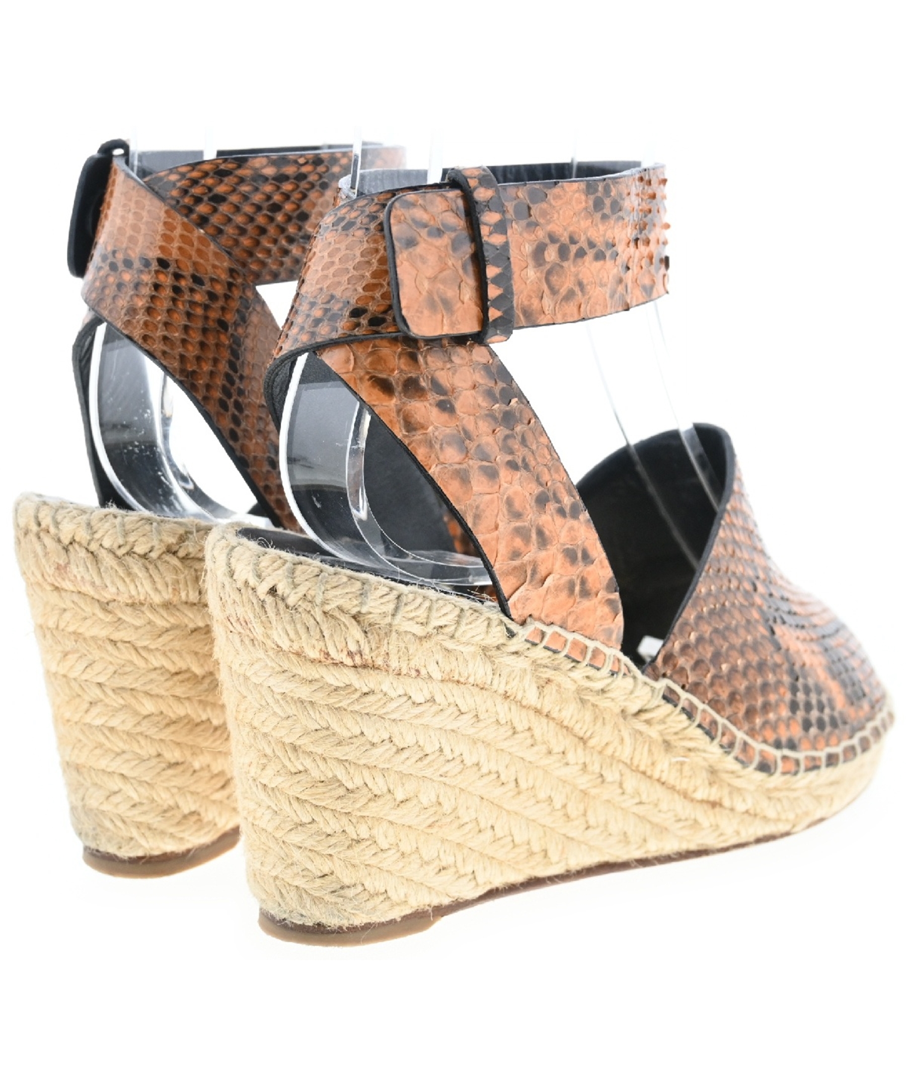 CELINE Sandals EU35 US4.5 Orange detailed image 2