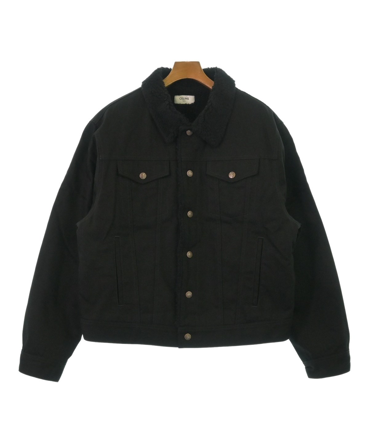 CELINE（試着程度）BLACK 中古・古着通販】CELINE (セリーヌ) ローカットスニーカー