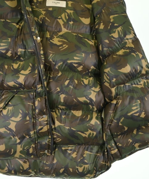 CELINE（セリーヌ）ダウンジャケット/ダウンベスト カーキ サイズ:46(M位) メンズ/2200468539038