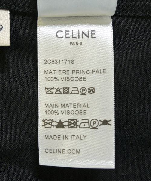 CELINE（セリーヌ）カジュアルシャツ 黒 サイズ:39(M位) メンズ/2200468539090