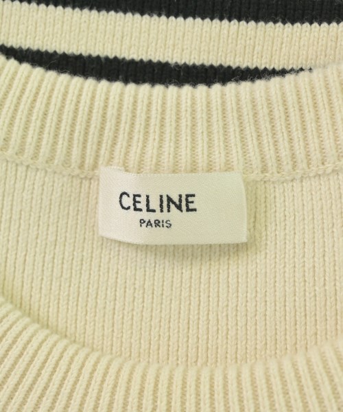 CELINE（セリーヌ）ニット・セーター 白 サイズ:XL メンズ/2200468539144