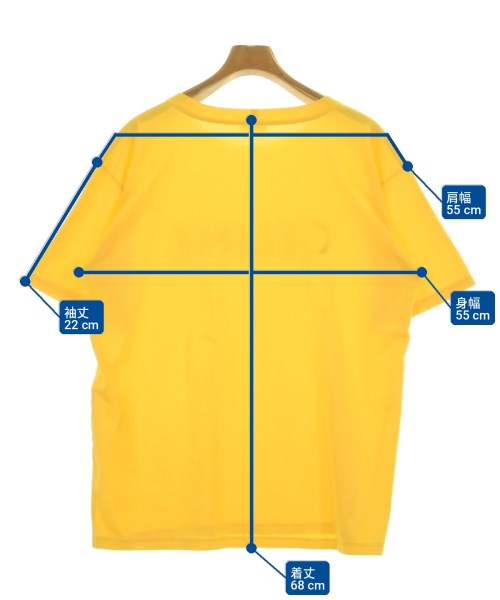 CELINE（セリーヌ）Tシャツ・カットソー 黄 サイズ:M メンズ/2200469448025