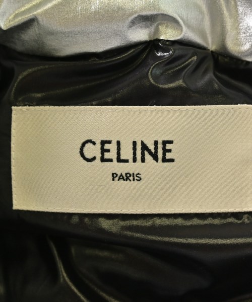 CELINE（セリーヌ）ダウンジャケット/ダウンベスト シルバー サイズ:50(XL位) メンズ/2200468561046
