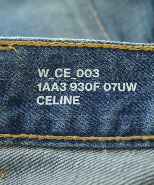 CELINE（セリーヌ）デニムパンツ 青 サイズ:24(S位) レディース/2200439104012