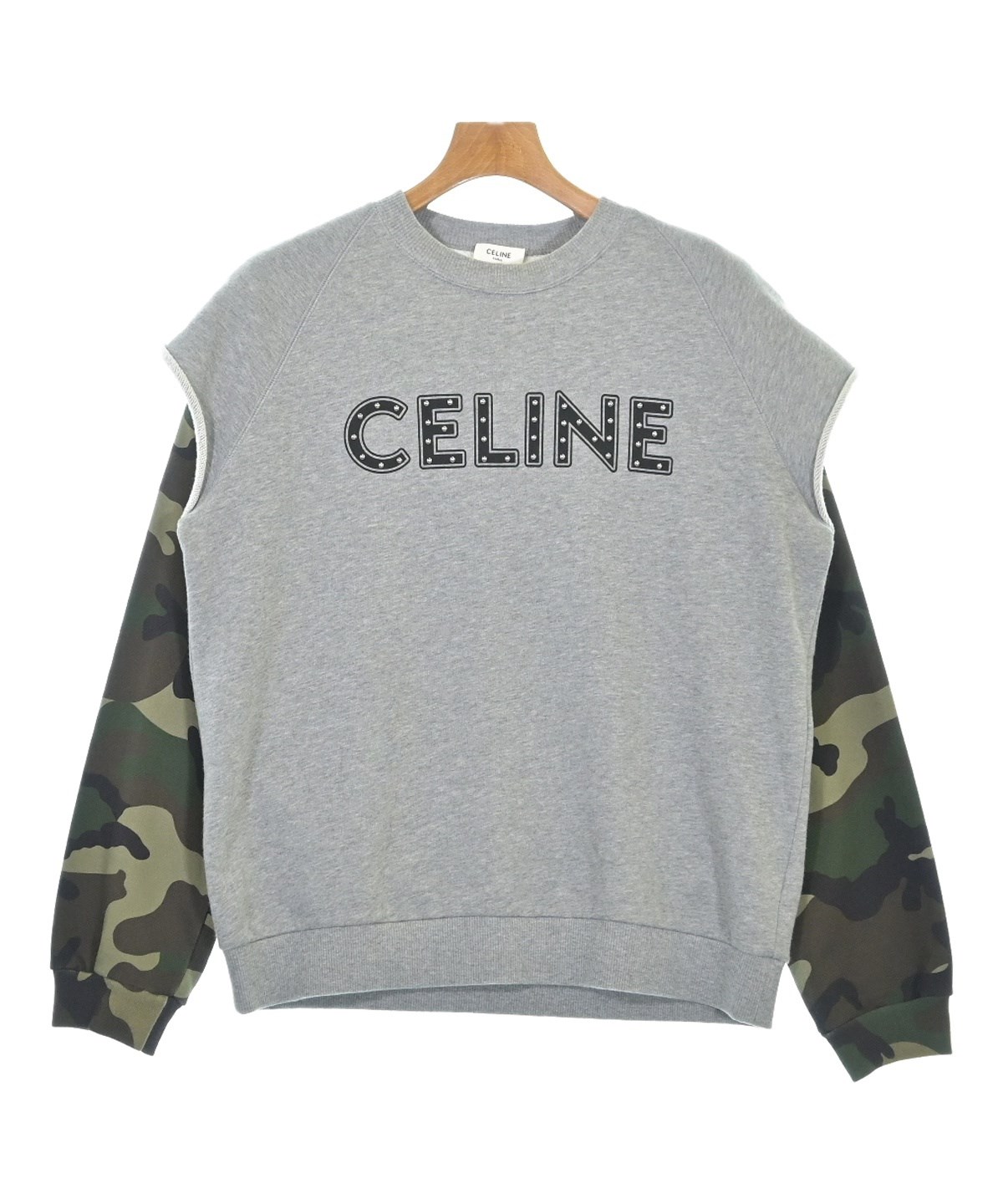 CELINE（セリーヌ）スウェット グレー サイズ:S メンズ/2200510685034