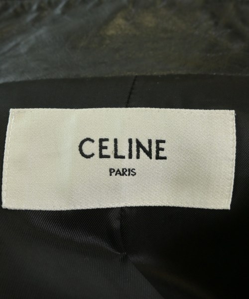 CELINE（セリーヌ）スタジャン 茶 サイズ:50(XL位) メンズ/2200512940018