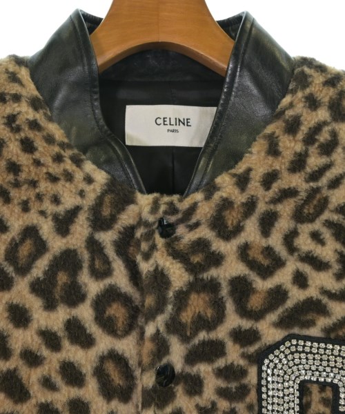 CELINE（セリーヌ）スタジャン 茶 サイズ:50(XL位) メンズ/2200512940018