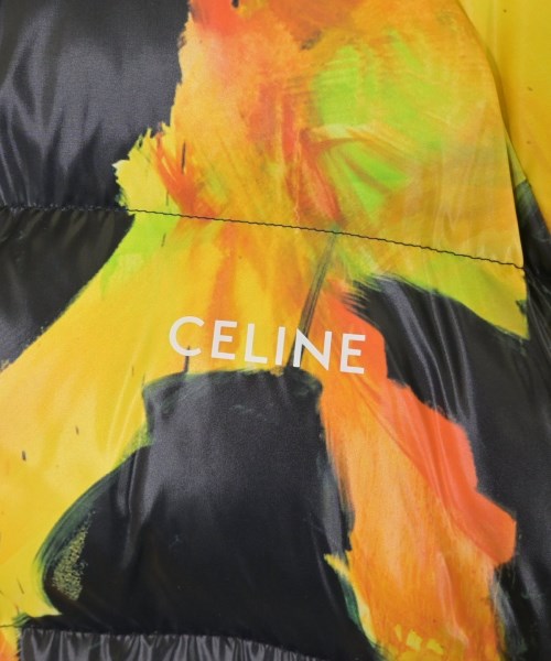 CELINE（セリーヌ）ダウンジャケット/ダウンベスト 黄 サイズ:46(M位) メンズ/2200513120013