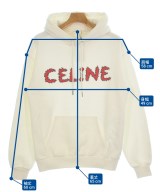 CELINE（セリーヌ）パーカー 白 サイズ:XS メンズ/2200513120037